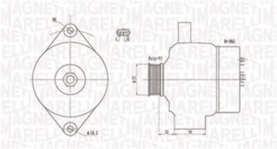 Generator, opel agila, suzuki grand vitara i, grand vitara terrängbil öppen i, splash, swift iii, sx4, 3140055L00, 3140055L01, 