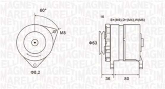 Generator, ford escort iv, escort turnier iv, fiesta ii, fiesta iii, land rover defender station wagon, ldv sherpa buss, 165905