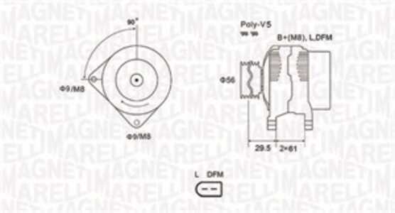 Generator, audi a4 b6, a4 b6 avant, a6 c5, a6 c5 avant, vw passat b5, passat b5 variant, passat b5.5, passat b5.5 variant, 0289