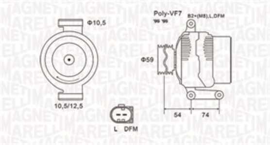 Generator, ford transit buss, transit flak/chassi, transit skåp, land rover defender cabrio, defender pick up, defender station