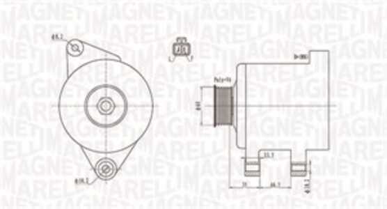 Generator, opel astra h, astra h kombi, zafira / zafira family b, zafira b skåp/stor limousine, vauxhall astra mk v, 1204425, 6