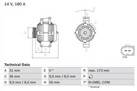 Generator, mercedes-benz, 013 154 56 02 80, 013 154 56 02, 442272, A 013 154 56 02 80, A 013 154 56 02