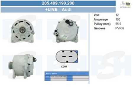 Generator, audi a8 d3, vw phaeton, touareg, 059903015T