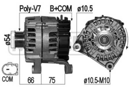 Generator, bmw 5 [f10], 5 gran turismo [f07], 5 touring [f11], 7 [f01, f02, f03, f04], x5 [e70], x6 [e71, e72, f16, f86], 12 31