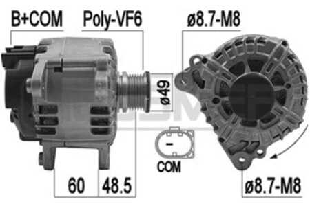 Generator, audi q5, 03G 903 016 F, 03G 903 016 FX, 3G9 030 16F X, 3G9 030 16F