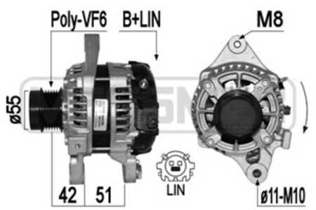 Generator, toyota auris, auris kombi, corolla sedan, 27060-0T200