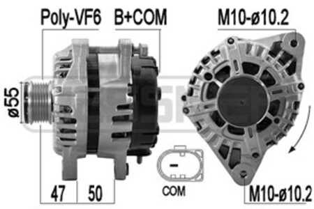 Generator, hyundai tucson, kia sportage iv, 37300-2F350