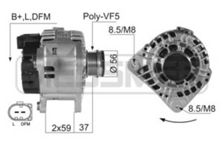 Generator, audi,seat,skoda,vw, 028 903 029 B, 028 903 029 E, 028 903 031 A, 028 903 031 AX, 028 903 031 X, 028 903 031, 28 903 