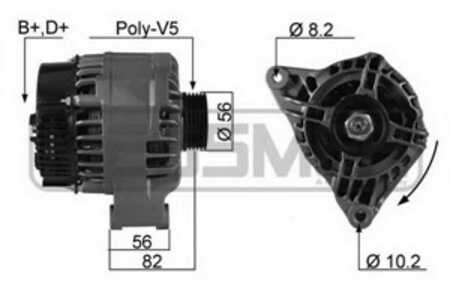 Generator, citroën,fiat,peugeot, 5705 1J, 5705 1X, 5705 1Y, 5705 FK