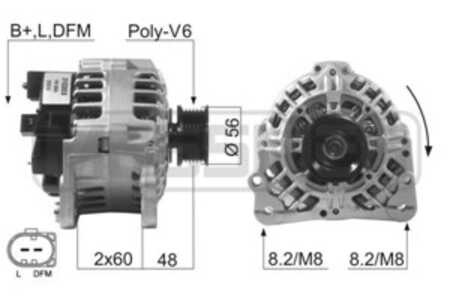 Generator, audi,seat,skoda,vw, 028 903 028 D, 030 903 023 J, 037 903 025 F