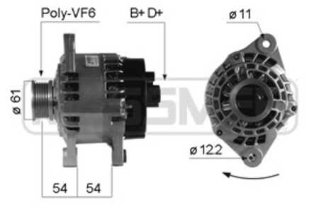 Generator, alfa romeo,fiat,lancia, 46231671, 46430530, 46447117, 46544329, 46554408, 46709068, 46748343, 46748353, 46763533, 46