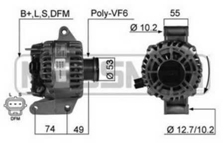 Generator, ford mondeo iii, mondeo sedan iii, mondeo turnier iii, 1120213, 1140694, 1151213, 1464782, 1478119, 1S7T 10300 CB, 1