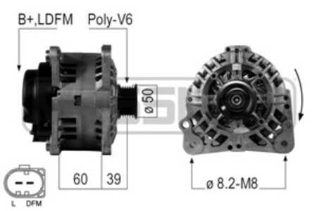 Generator, seat,skoda,vw, 03D 903 025 H, 03D 903 025 HX, 03D 903 025 J, 03D 903 025 JX, 3D9 030 25H X, 3D9 030 25H, 3D9 030 25J