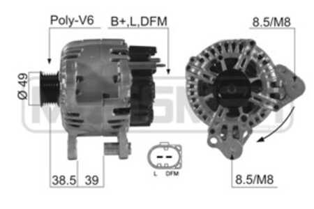 Generator, audi,seat,skoda,vw, 03C 903 023 B, 03C 903 023 BX, 03C 903 023 D, 03C 903 023 DX