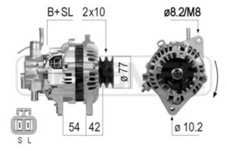 Generator, hyundai,kia, 37300-42470, 37300-42471, 37300-42472, 37300-42473