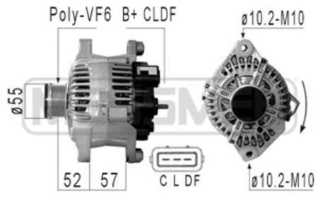 Generator, hyundai i40 cw i, ix35, sonata v, kia carens minibus,  minivan iii, magentis, optima, sorento i, sorento ii, sportag