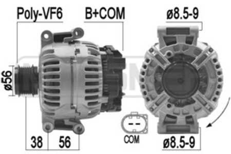 Generator, audi a4 allroad b8, a4 b8, a4 b8 avant, a5, a5 cabriolet, a5 sportback, q5, 06H 903 016 L, 06H 903 016 LX