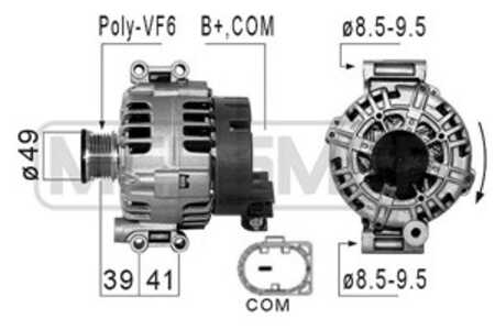 Generator, bmw, 12 31 7 505 899, 12 31 7 505 903, 12 31 7 516 101, 12 31 7 516 104, 12 31 7 516 106, 12 31 7 516 723, 12 31 7 5