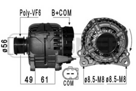 Generator, audi,seat,skoda,vw, 03L 903 023 A, 03L 903 023 AX, 03L 903 023 X, 03L 903 023, 03L 906 023, 3L 903 023, 3L9 030 23A 