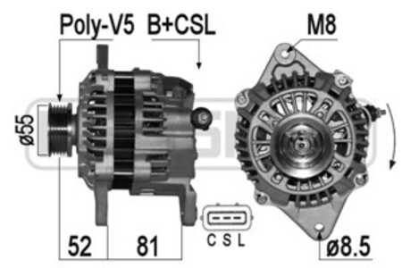 Generator, subaru forester, impreza coupé, impreza halvkombi, impreza kombi, impreza sedan, legacy iii, legacy kombi iii, outba