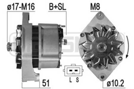 Generator, renault grand scénic ii, 5-81100-174-2