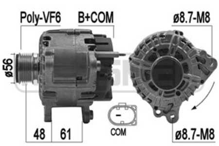 Generator, seat,skoda,vw, 03L 903 024 K, VW