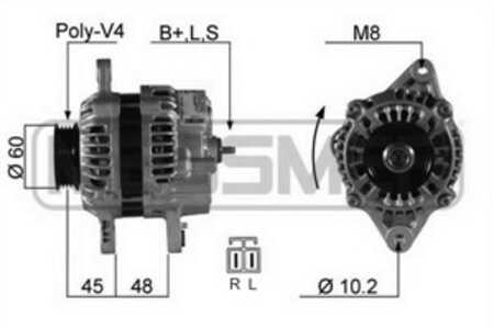 Generator, hyundai atos, 37300-02503, 37300-02503AT