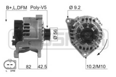 Generator, audi,skoda,vw, 06B 903 016 F