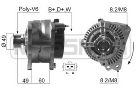 Generator, audi,ford,seat,skoda,vw, 021 903 017, 021 903 023 J, 023 903 023 B, 023 903 023, 028 903 018 X, 028 903 018, 028 903