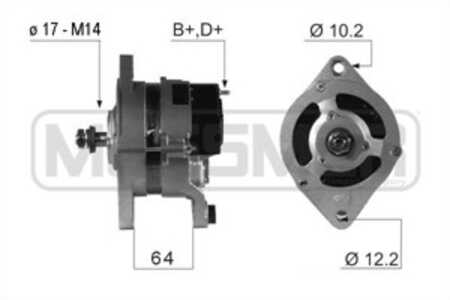 Generator, fiat campagnola, 42498594, 42498628, 61146532, 98417208, 98417209, 98417212