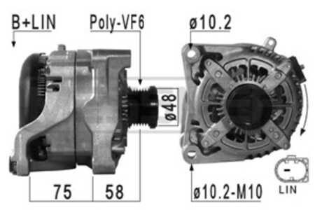 Generator, bmw, 12 31 7 605 061, 12 31 7 605 479, 7 605 061, 7 605 479