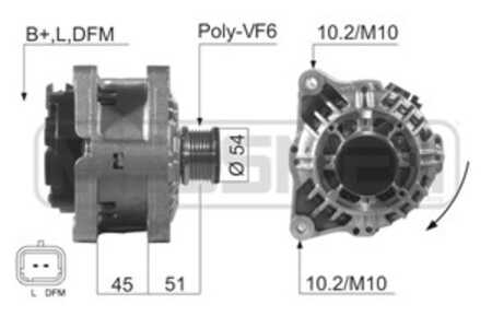 Generator, citroën,fiat,peugeot, 5702 H0, 5705 CT, 5705 NA, 96 552 960 80, 96 557 337 80, 96 655 806 80