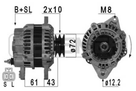 Generator, mitsubishi pajero iii, pajero canvas top iii, A003TA4298, A003TA4298A, A003TB1999, A003TB1999AM, A3TA4298, A3TA4298A