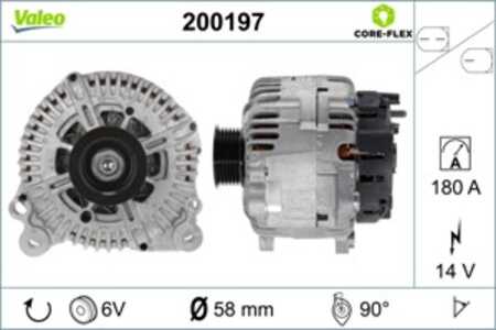 Generator, audi a6 allroad c6, a6 c6, a6 c6 avant, a8 d3, q7, vw touareg, 059903015R, 059903015RX, 059903017K, 059903017KX, 06C