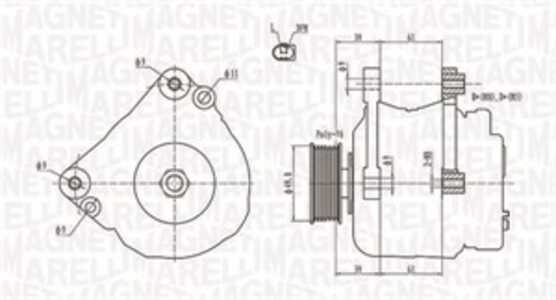 Generator, seat,skoda,vw, 036903018B, 036903024D, 036903024H, 036903024J, 036903024N