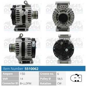 Generator, citroën,fiat,ford,peugeot, 1404791, 1572736, 1581843, 1712779, 1747021, 5705 EA, 6C1T-10300-BA, 6C1T-10300-BB, 6C1T-