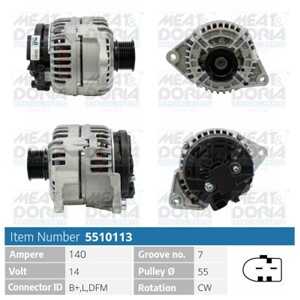 Generator, fiat,iveco, 504009978