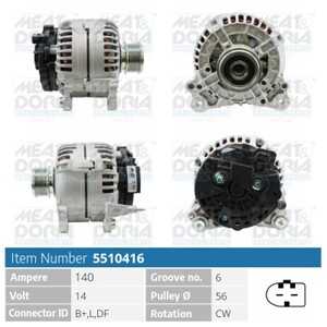 Generator, audi a2, vw polo sedan iv, 045 903 023G, 045 903 023GX