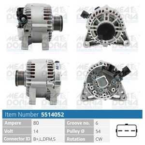 Generator, ford fiesta v, fiesta van v, fusion, mazda 2, 1140135, 1464788, 1477856, 2S6T-10300-AA, 2S6T-10300-AB, 2S6T-10300-AC