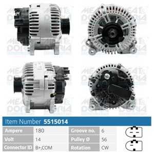 Generator, audi a6 allroad c6, a6 c6, a6 c6 avant, a8 d3, q7, vw touareg, 059 903 015R, 059 903 015RX