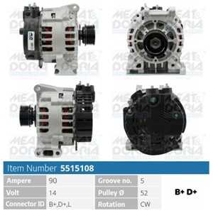 Generator, mercedes-benz a-klass [w168, w169], vaneo [414], 0101543802, 0111540002, 0111543502, 0111545602, 101543802, 11154350