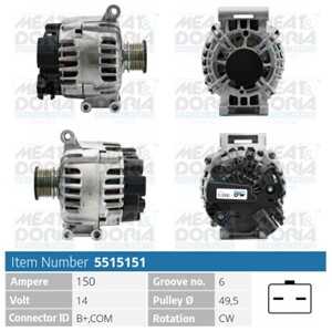 Generator, citroën,mini,peugeot, 12317576513, 12317576514, 12317619254, 5702 G4, 5705 CZ, 5705 KG, 7576513, 7576514, 7619254, A