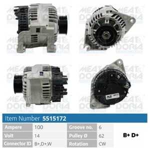 Generator, citroën,fiat,peugeot,suzuki, 5701 C3, 5705 2N, 5705 F3, 5705 H9, 5705 JR, 5705 Y1, 95 667 747, 96 122 596, 9612259680