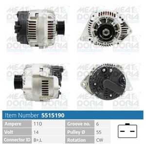 Generator, renault clio ii, clio skåp/halvkombi ii, kangoo, kangoo express, thalia i, 77 00 105 539, 77 00 436 671, 8111921, 82