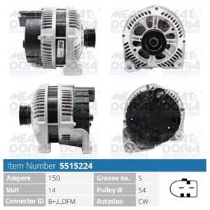 Generator, bmw 3 [e46, e90], 3 compact [e46], 3 touring [e46], 5 [e39], 5 touring [e39], land rover freelander i, 12312249966, 