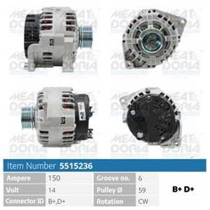 Generator, citroën,fiat,peugeot, 500345767, 5702 A8, 5702 A9, 5705 A8, 5705 A9, 5705 AE, 5705 ET