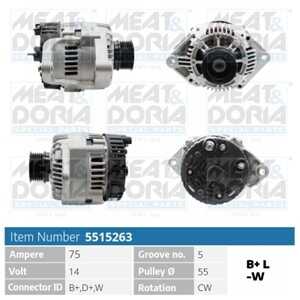 Generator, opel,renault,vauxhall, 44 03 214, 45 00 044, 77 00 300 407, 77 11 134 617, 91 11 214, 91 60 344, R1 030 104