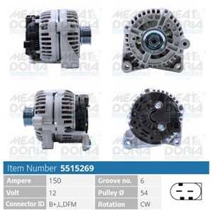 Generator, bmw 3 [e46], 3 cabriolet [e46], 3 compact [e46], 3 coupé [e46], 3 touring [e46], x3 [e83], x5 [e53], land rover free