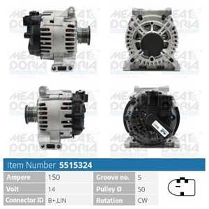 Generator, mercedes-benz a-klass [w169], b-klass sports tourer [w245], c-klass [w204], smart forfour, 6401540102, 6401540202, 6