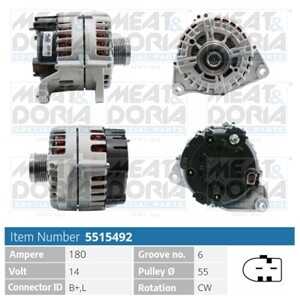 Generator, fiat,iveco, 504280012, 51787165, 5801526032